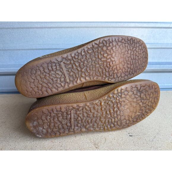 Rare Vintage Leather Upper Winter Boots Faux Fur Sherpa Lined Women’s Sz 10 - Picture 7 of 7